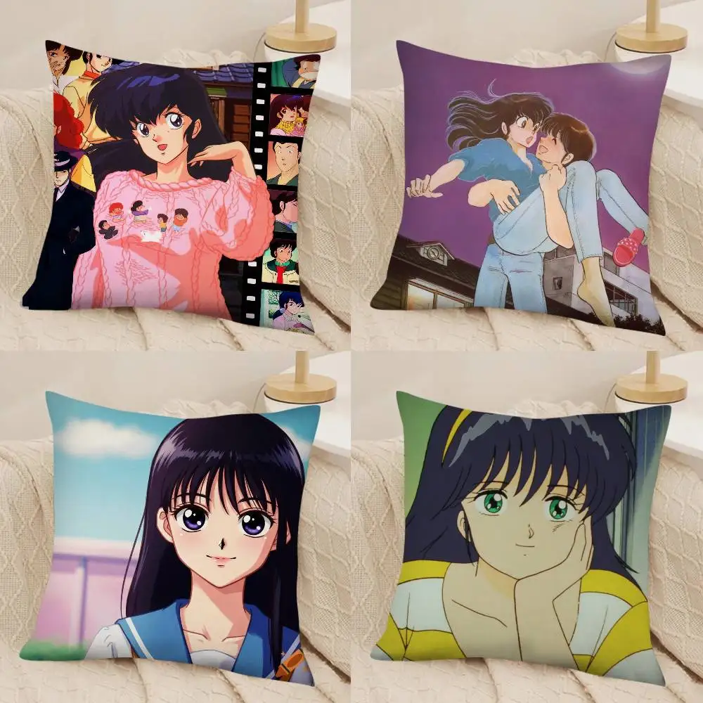1pc Anime Maison Ikkoku Pillow Case Fashion Square Pillowcase Bedroom Sofa Room Ins Decoration Leisure
