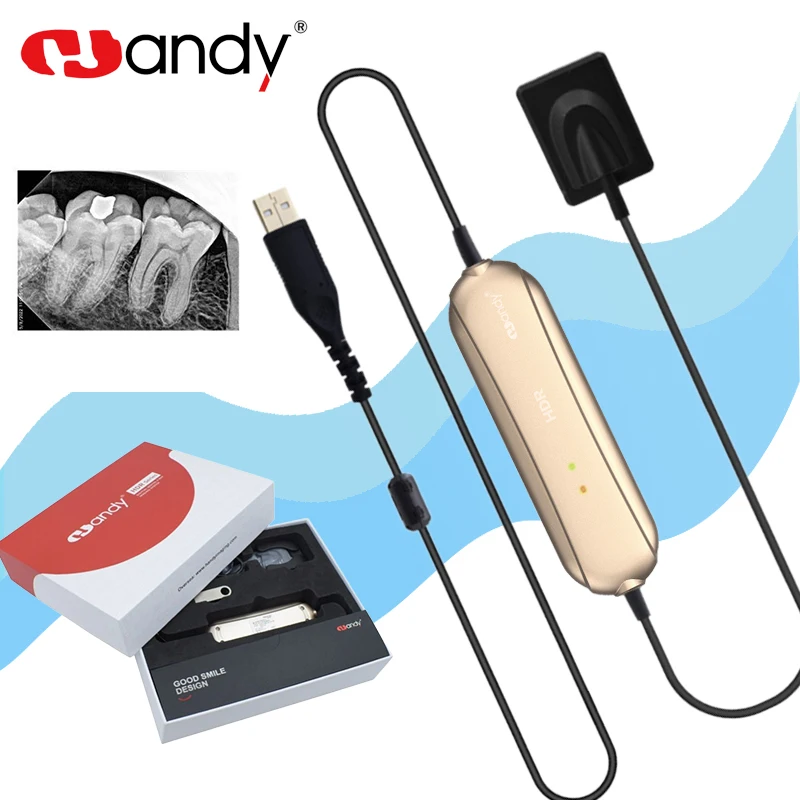 Handy HDR 500 Dental Senor Portable Digital X-ray Sensor HD Imaging RVG Sensor Radiography Dentistry Equipment Dental Supply