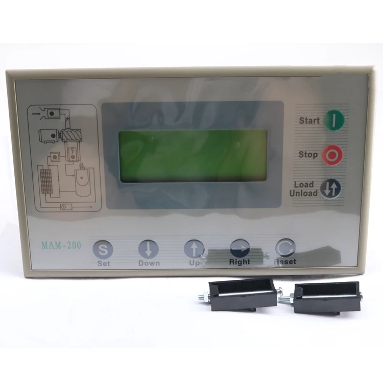 Screw air compressor controller display panel MAM-200 with controller KY02S