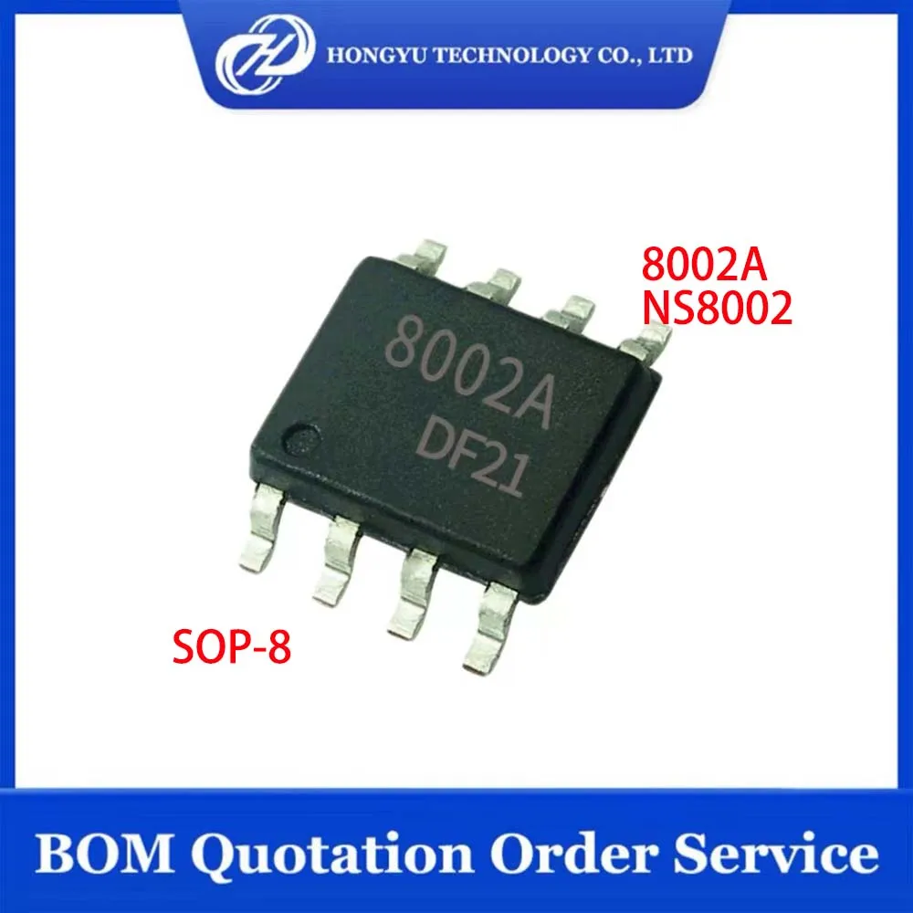 10 Pcs - 100 Pcs CKE8002B 8002B 8002A 8002 NS8002 MD8002A TC8002D FM8002 TC8002 CKE8002B NS8002  8002 Audio IC