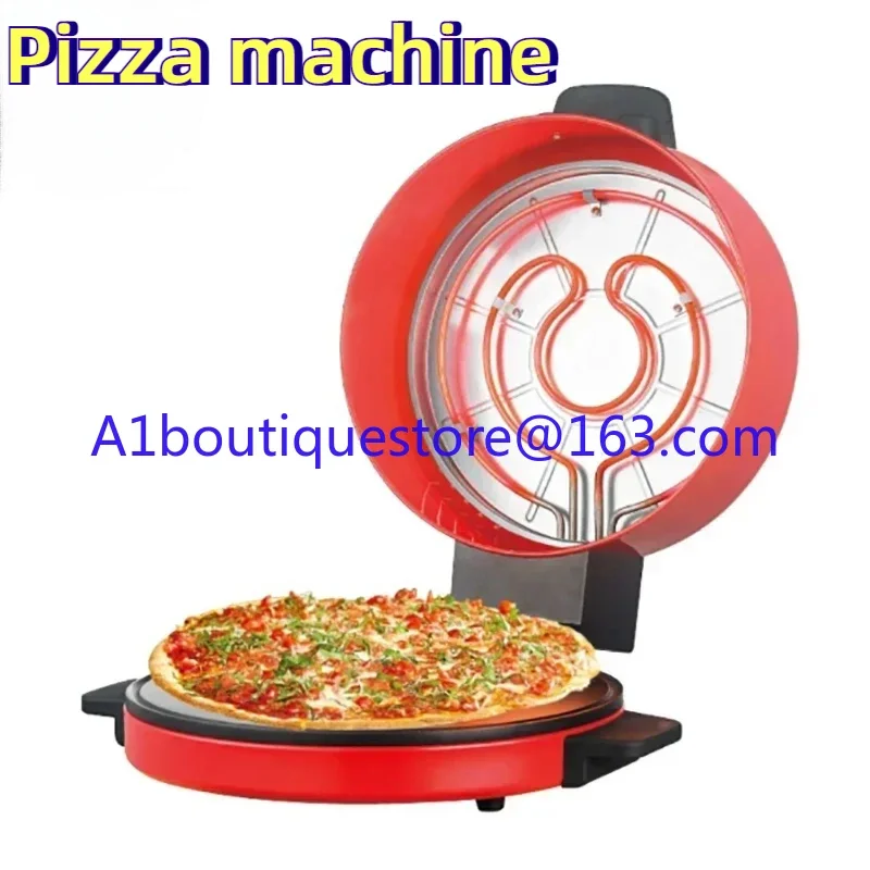 Easy to clean Pizza machine 40cm Household adjustable temperature Automatic Arabian bread machine with visual window