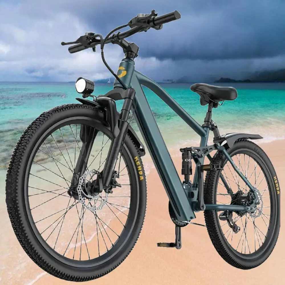 

26" 24" Adult Electric Motorcycles Mountain Bike, 36V 374Wh/468Wh Removable Battery, 500W Motor Electric Bicycle Commuter Ebikes