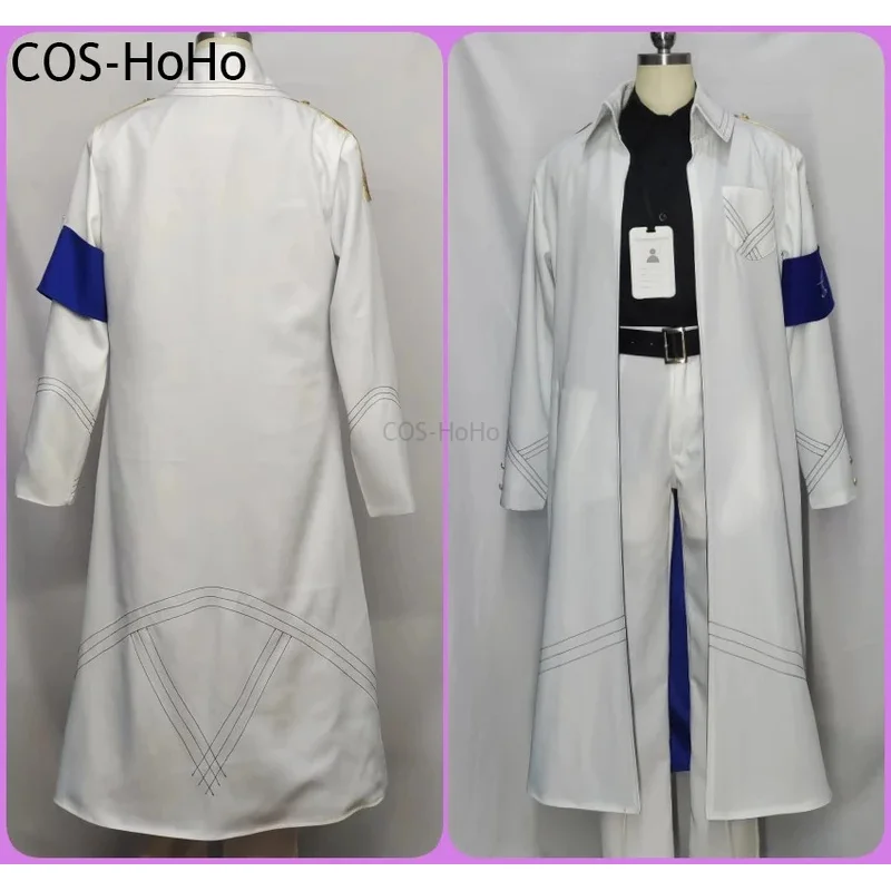 COS-HoHo Anime Blue Archive Schale Sensei Game Suit Cosplay Costume Cool Handsome Uniform Halloween Party Role Play Outfit