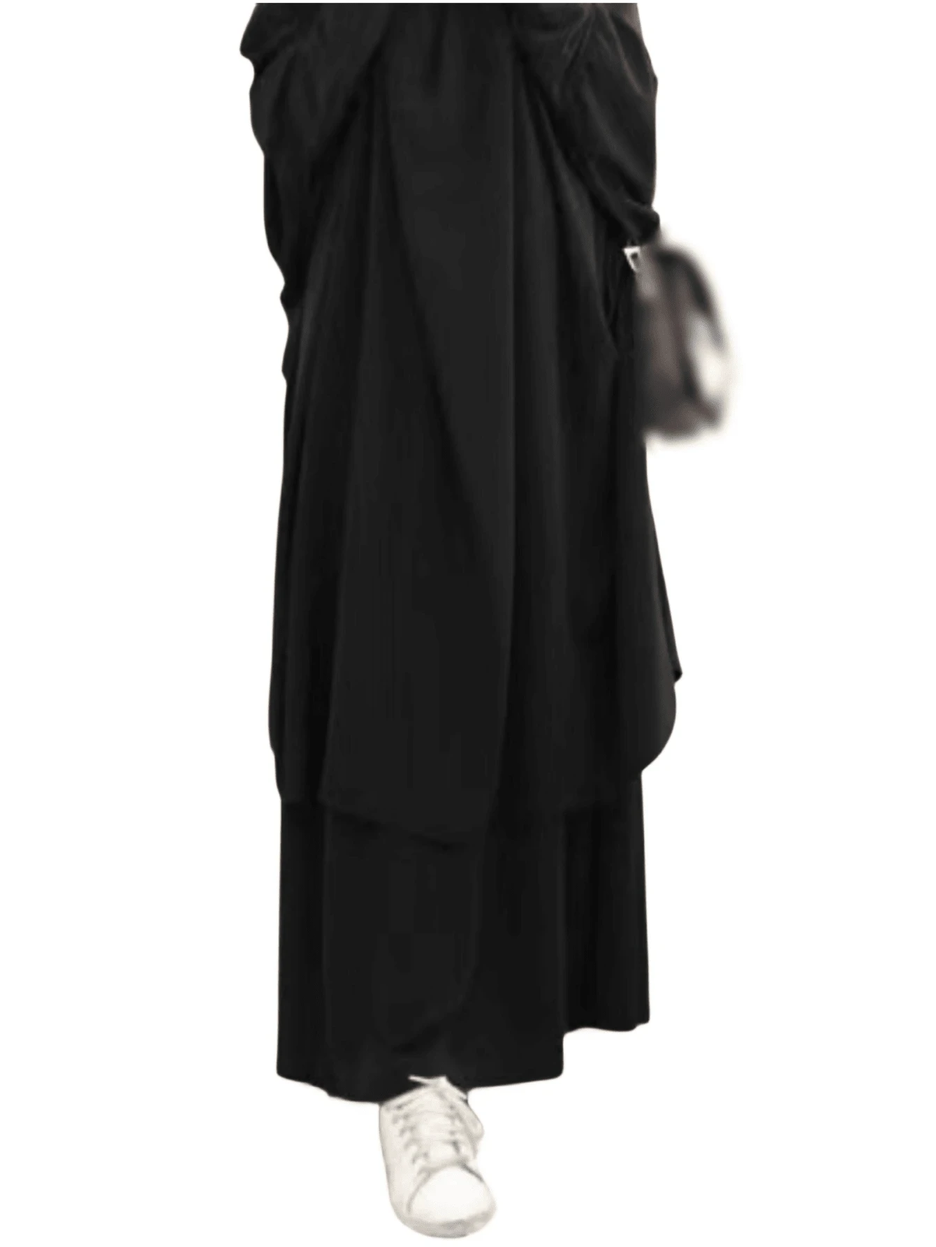 Conjunto de 2 piezas de Ramadán Jilbab para mujer musulmana, vestido Hijab, ropa de oración, larga Khimar Abaya, bata árabe, conjuntos de Abayas,