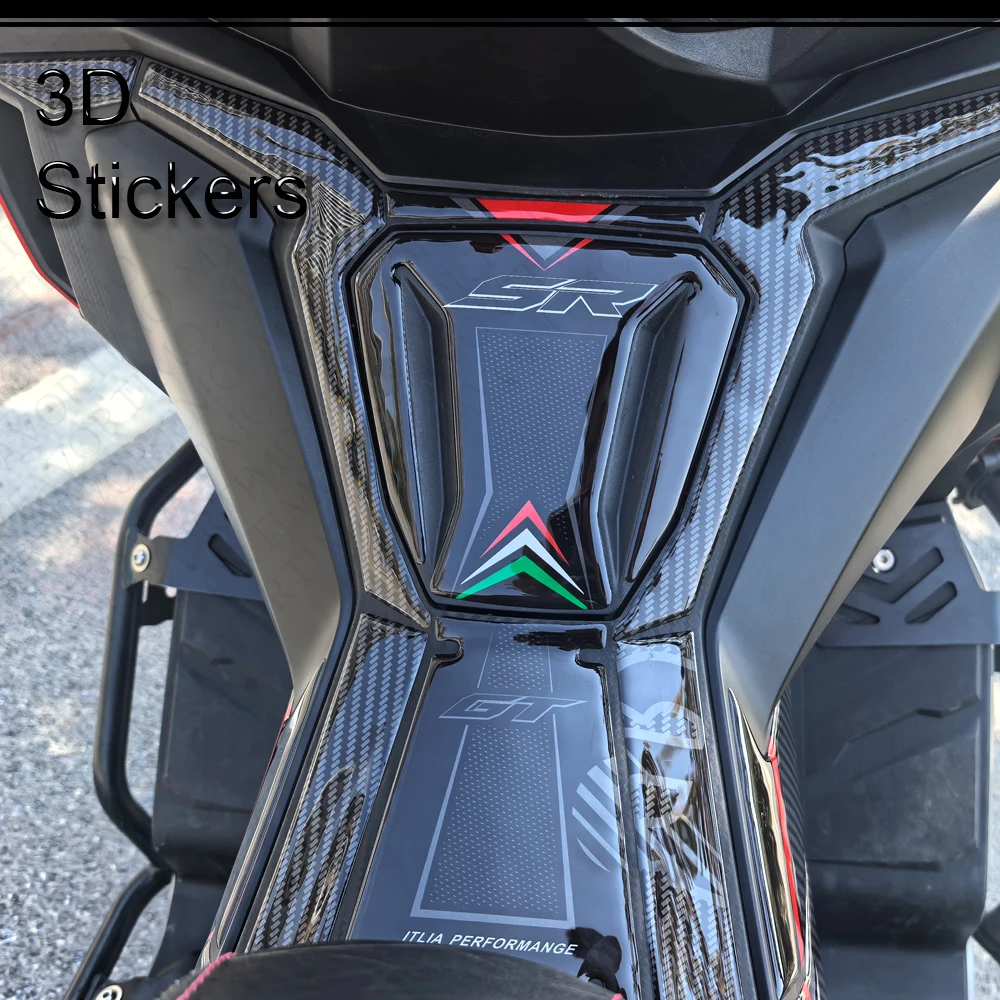 For SR GT 125 200 Sport Replica Body Protector Fairing Shell Fender Motorcycle Accessories Parts PVC+Epoxy Resin3D Stickers