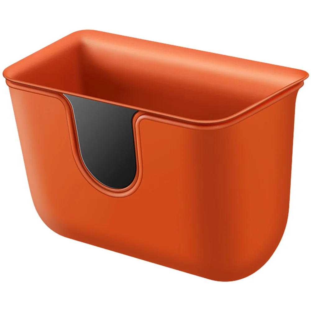 Car Seat Back Hanging Storage Box Automobile Trash Can FOR Multi Purpose Organizer Waterproof ABS Auto Interior Accessories