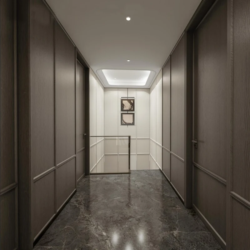 فيلا حديثة مجموعة كاملة من الأثاث تصميم داخلي مخصص وديكور غرفة المعيشة والمطبخ وغرفة النوم والحمام