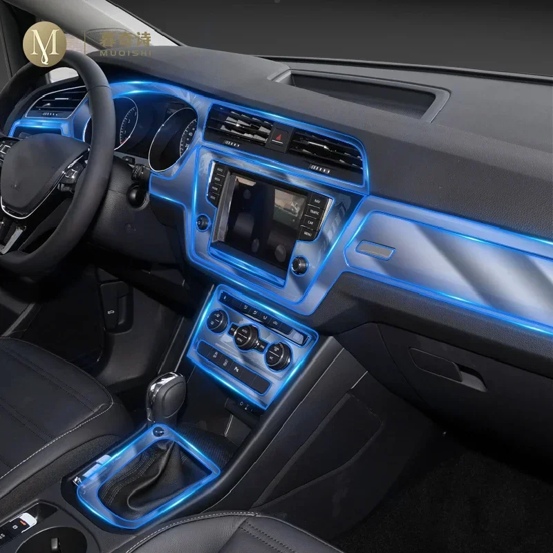 

For Volkswagen Touran 2016-2023 Car Interior Center console Transparent/Matte TPU Protective film PPF Anti-scratch Repair film