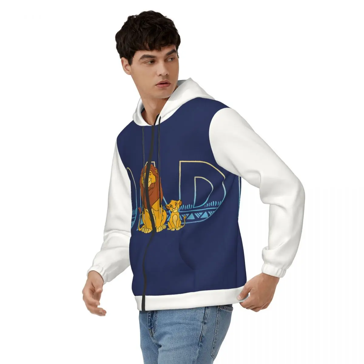 Lion King Men's Hoodie Disney The Lion King Film Tops  Vintage Hoodies New Arrival