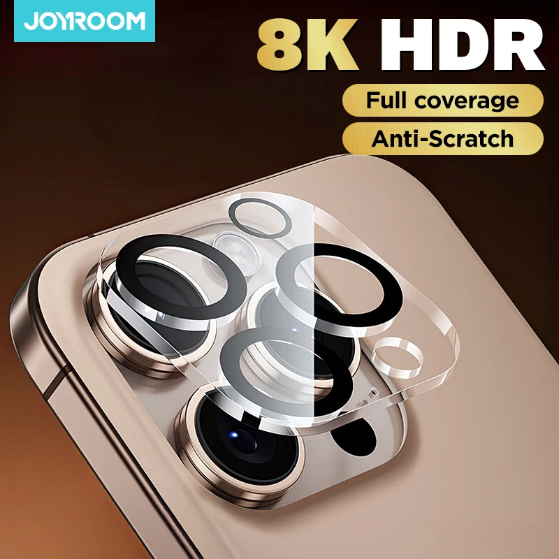 

Joyroom HD Lens Protective Glass For iPhone 17 Pro Max Back Camera Protector Tempered Glass For iPhone 16 15 14 Pro Max Len Film
