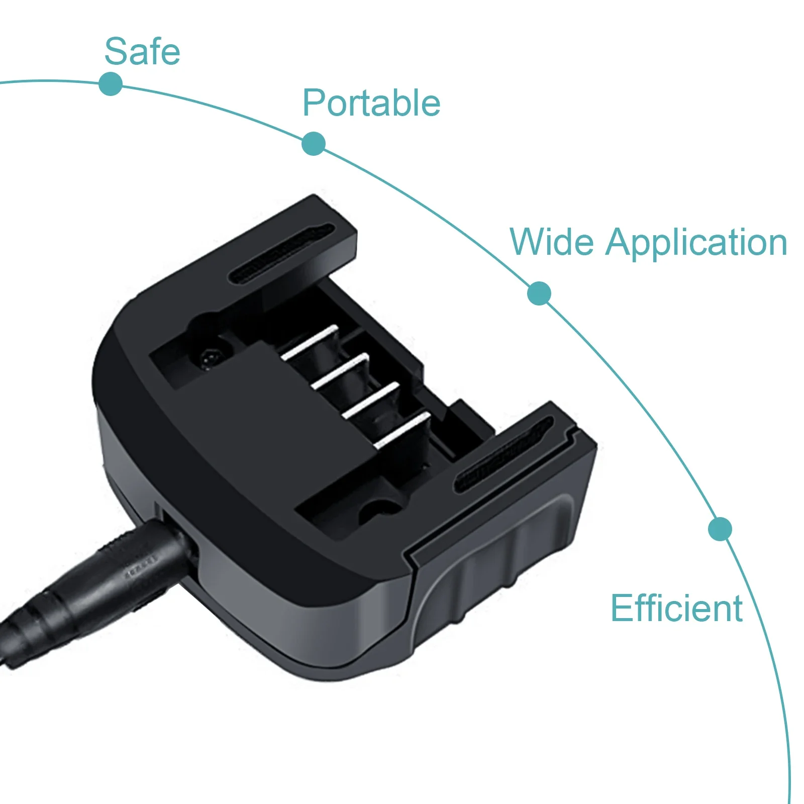 Imagem -05 - Li-ion Battery Charger para Black Decker 14.4v20v Lithium Battery Carregamento Rápido Furadeira Elétrica Ferramentas Chave de Fenda Lcs1620