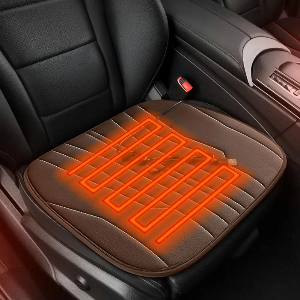 Car Seat Cushion Anti-slip Car Seat Cushion 12v Car Seat Cushion with Thick Memory Foam Anti-slip Bottom Protector for Office