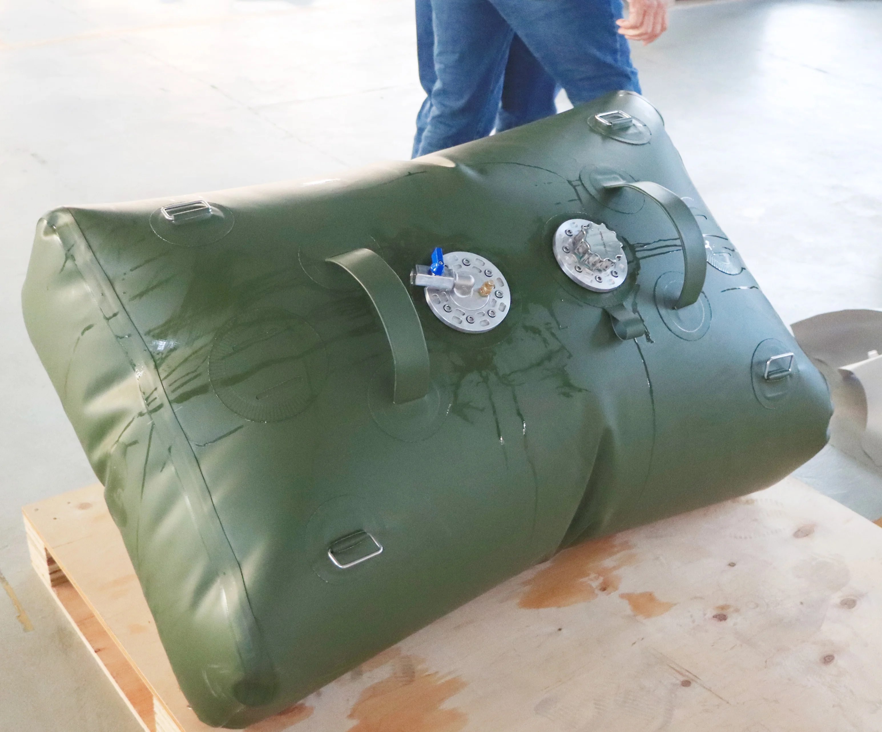 Factory Wholesale 30 Gallon 50L 100L Reservatrio De Gasolina Carry Portable TPU Diesel Bag Boat Fuel Tank Bladder for Transport