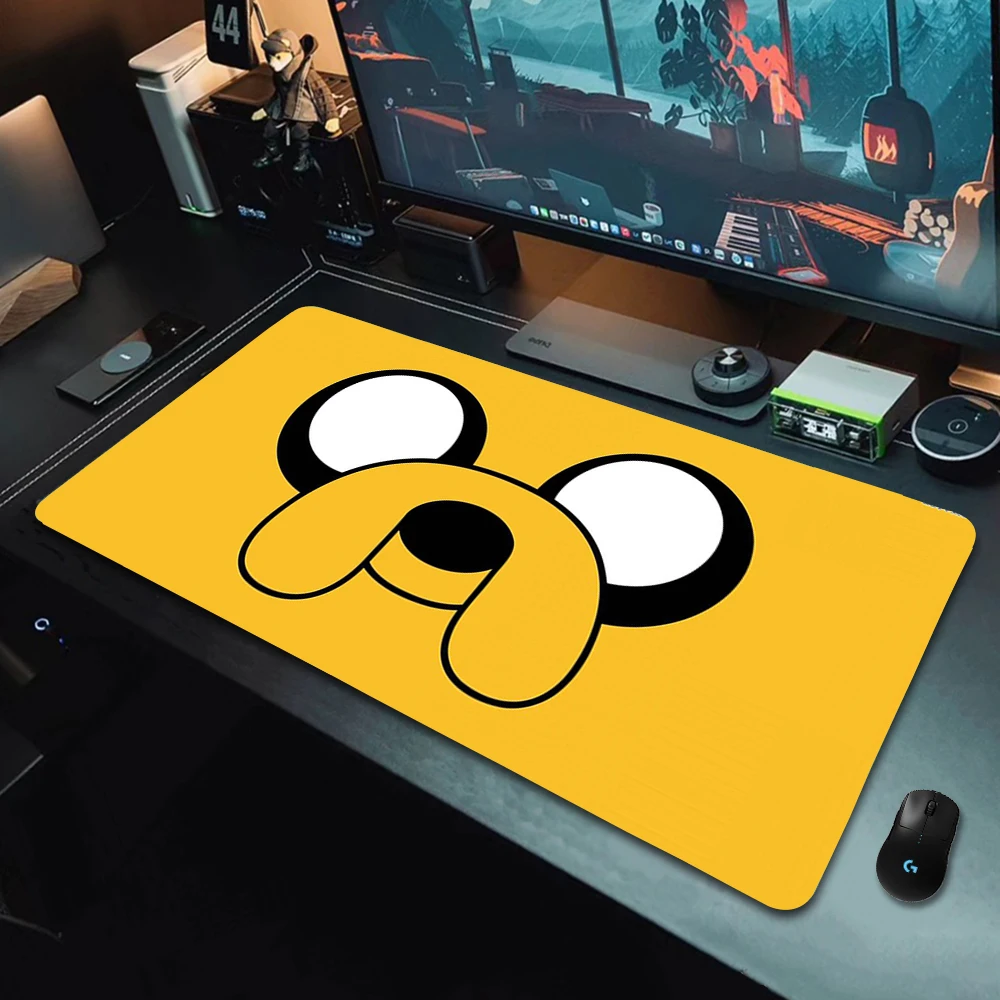 Mouse Pad Adventure Time Mausepad Xxl Gaming Accessories Desk Protector Mause Pc Gamer Keyboard Mat 400x900mm Mousepad Mice Pads