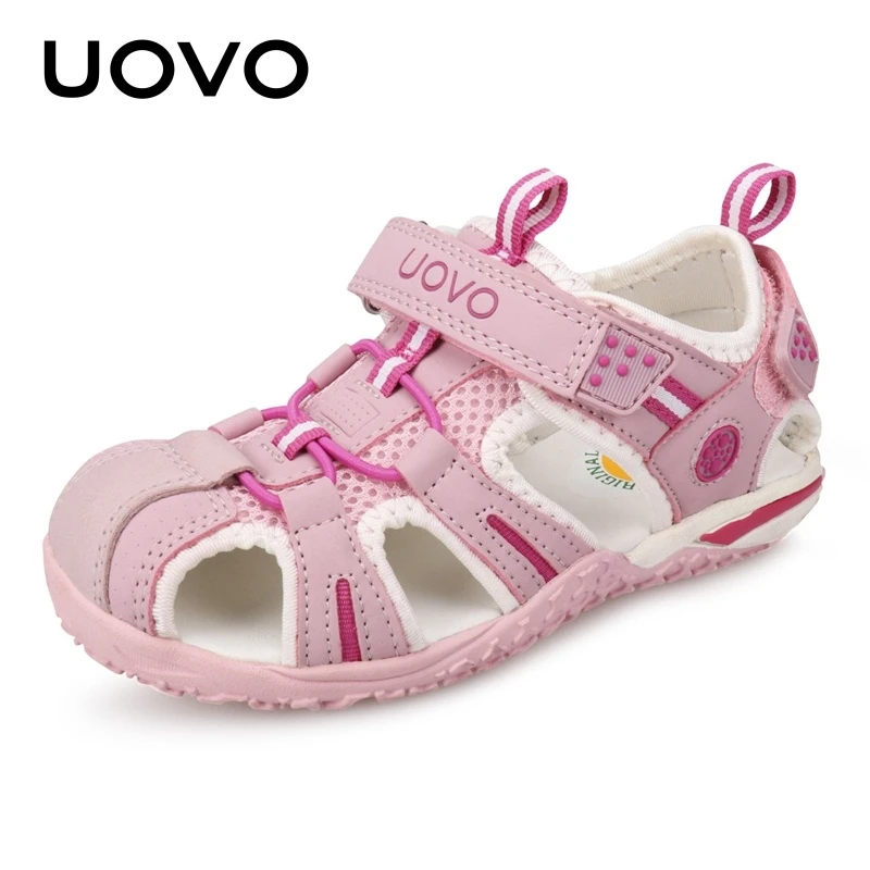 UOVO-calzado para niños, sandalias para niños y niñas, zapatos de playa de verano, Eur #24-38