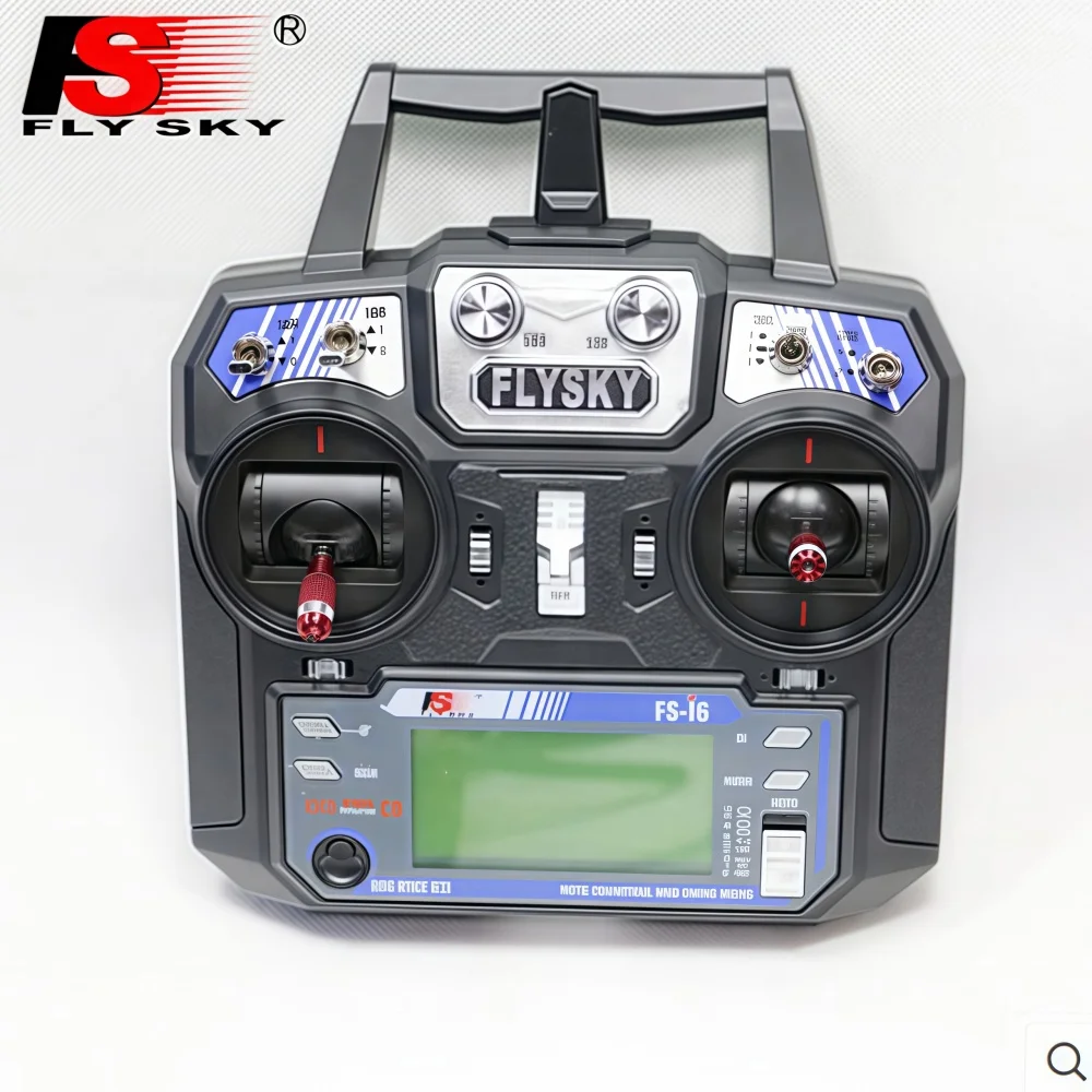 FATJAY FS-i6 Telecomando a 6 canali 2.4G Trasmissione bidirezionale per aereo RC Elicottero Aereo ad ala fissa