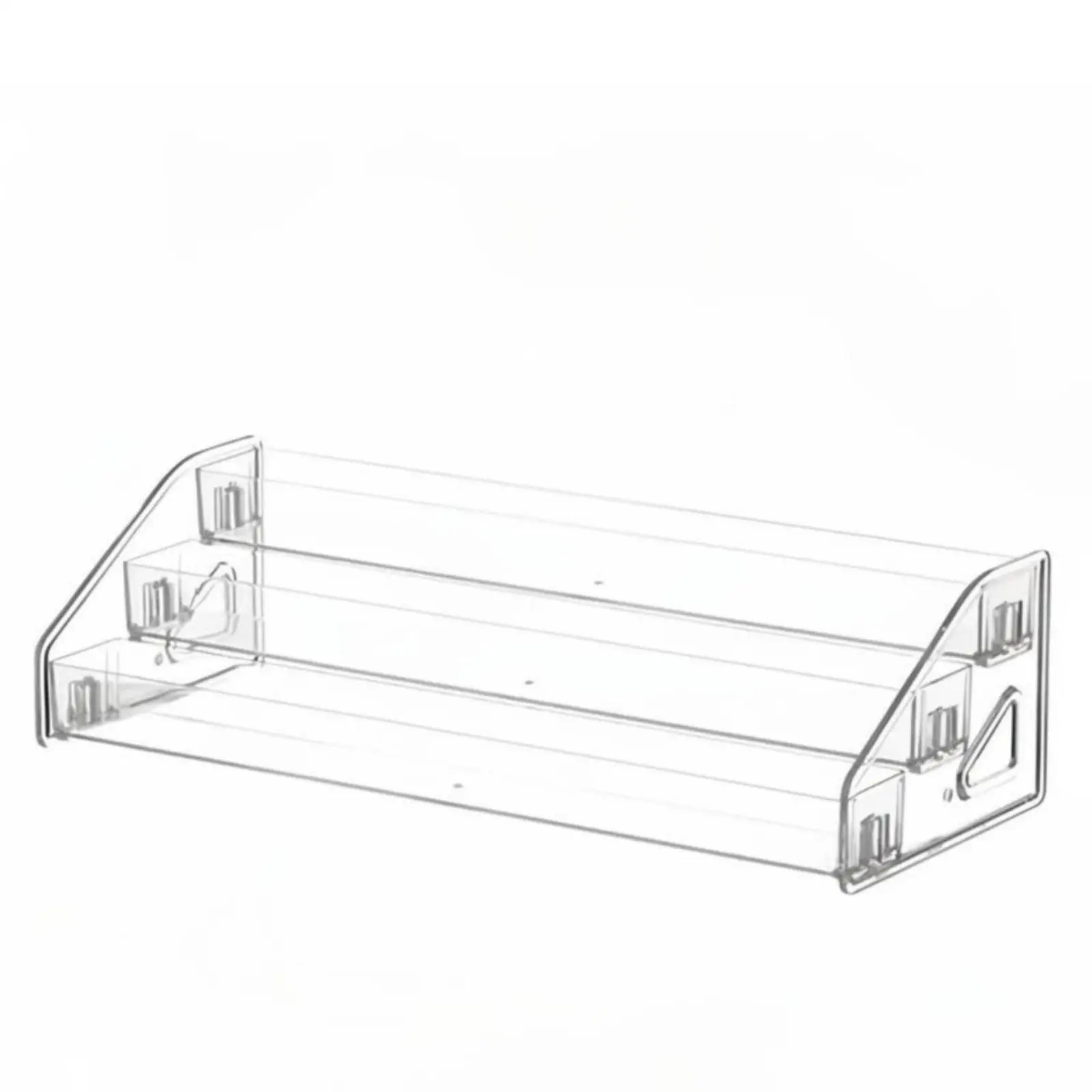 Multilayer Acrylic Card Holder Rack Transparent Display Stand for Greeting Cards Red Envelopes Retail Showcase
