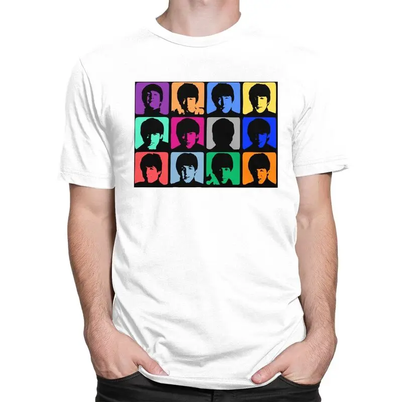 Custom The Beatle Heavy Metal Rock T Shirt Men Short Sleeves 100% Cotton T-shirt Casual Tees Streetwear Tshirts
