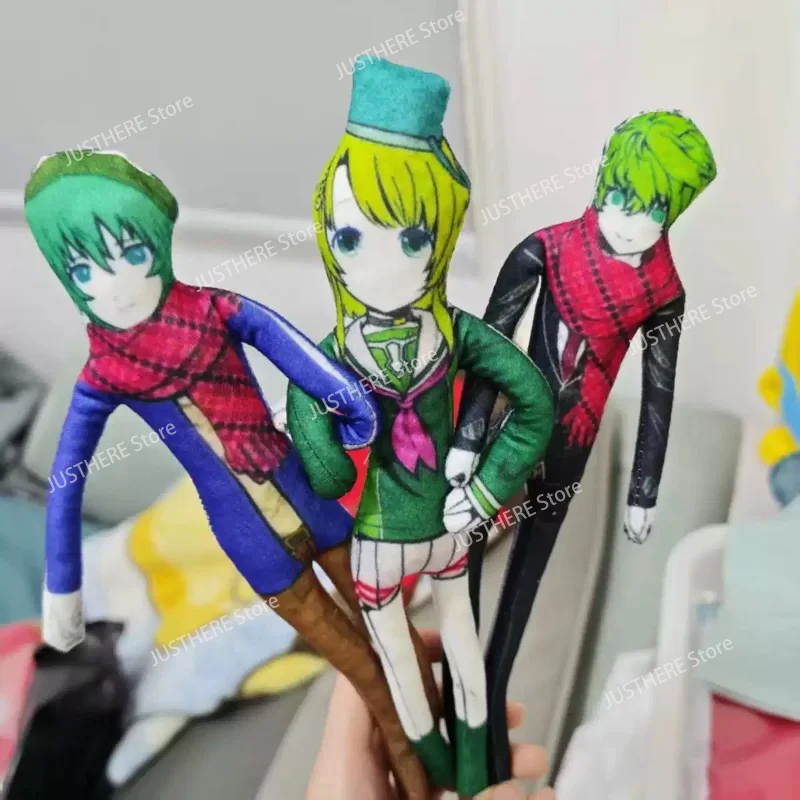28cm Game Your Turn To Die Plush Toys Shin Tsukimi Midori Cosplay Doll  Anime Stuffed Twistable Abstract Plushie Decoration