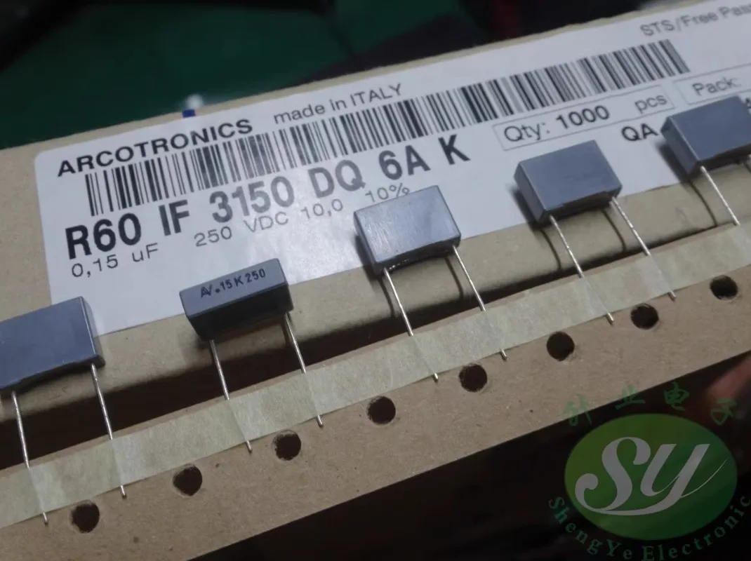 10PCS AV R60IF3150DQ6AK 0,15uf/250V 150nf u15 154 Neue film kondensator 10MM
