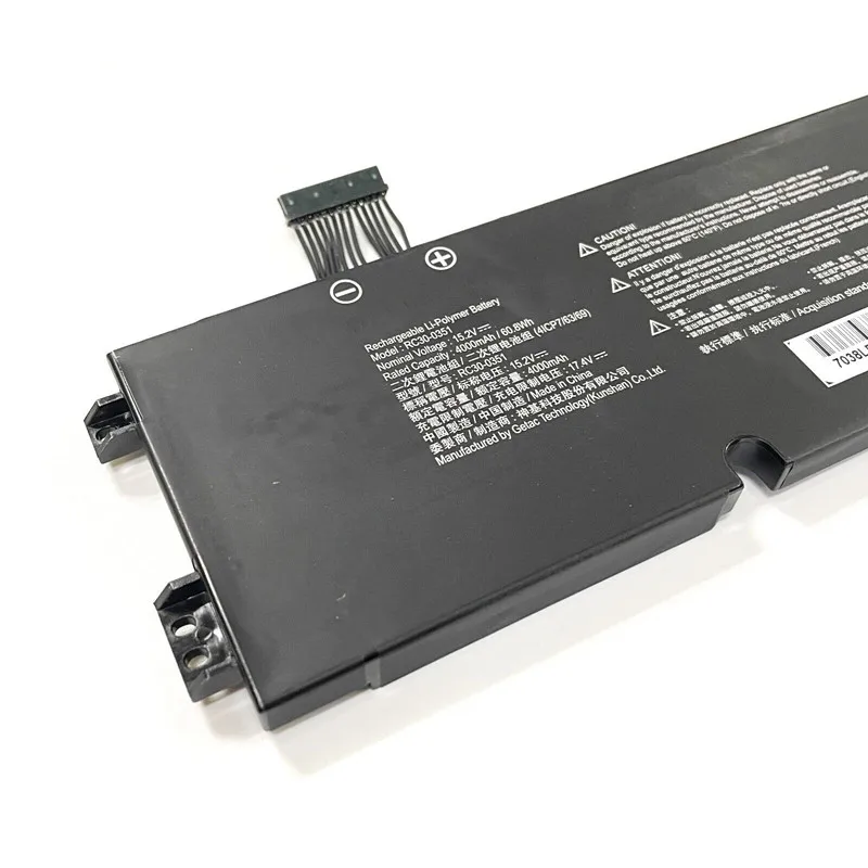 RC30-0351 Laptop Battery For 5 Base 2020 2021 RZ09-0369x RZ09-0351 RZ09-0351 9E11 Series Notebook 60.8WH