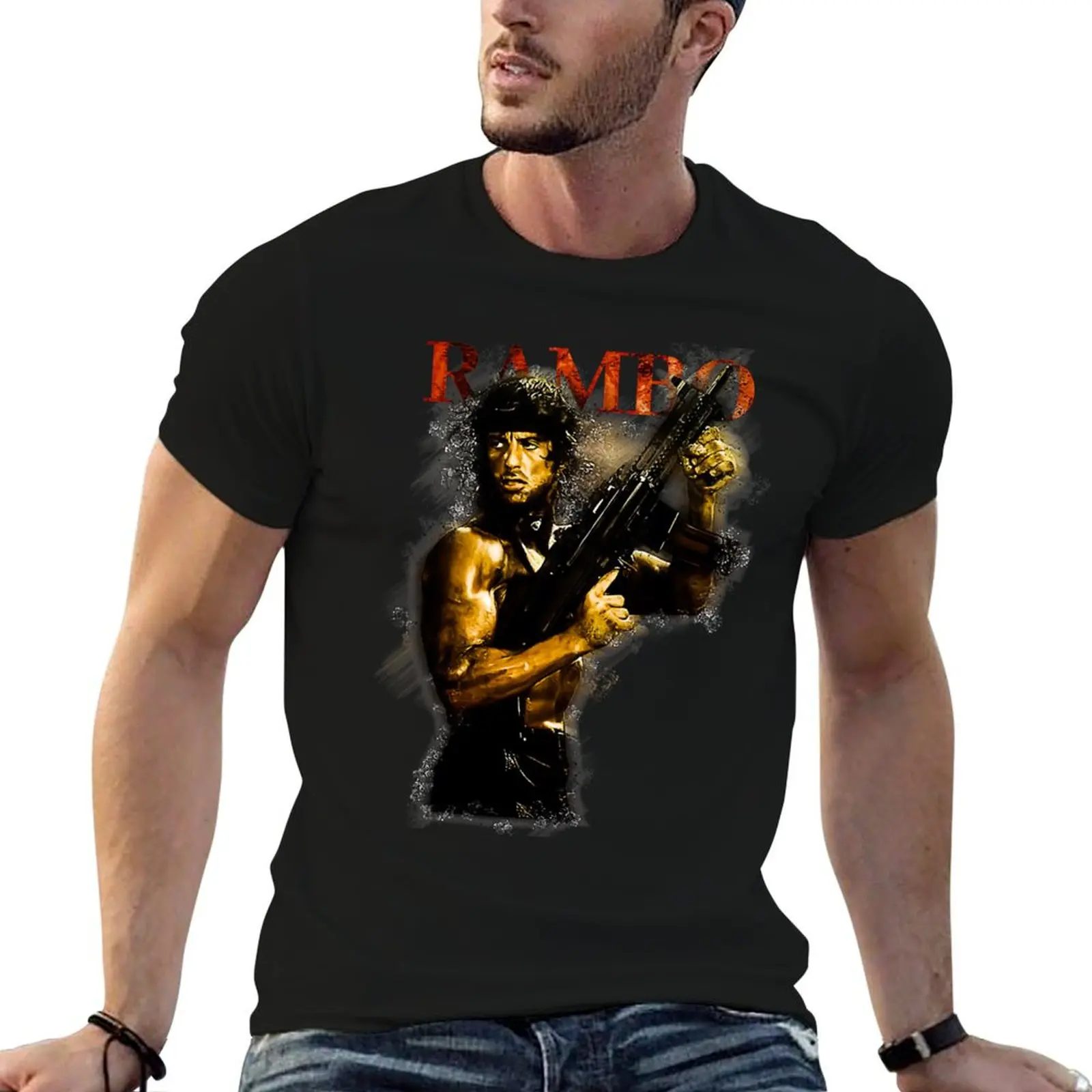 

Stallone man Sylvester Sylvester casual e Stallone t T-Shirt for for t shirt men man shirts