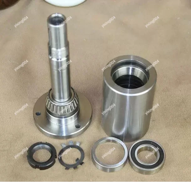 100/125 High Speed Lathe Spindle Head With Flange Precision Machine Head Assembly