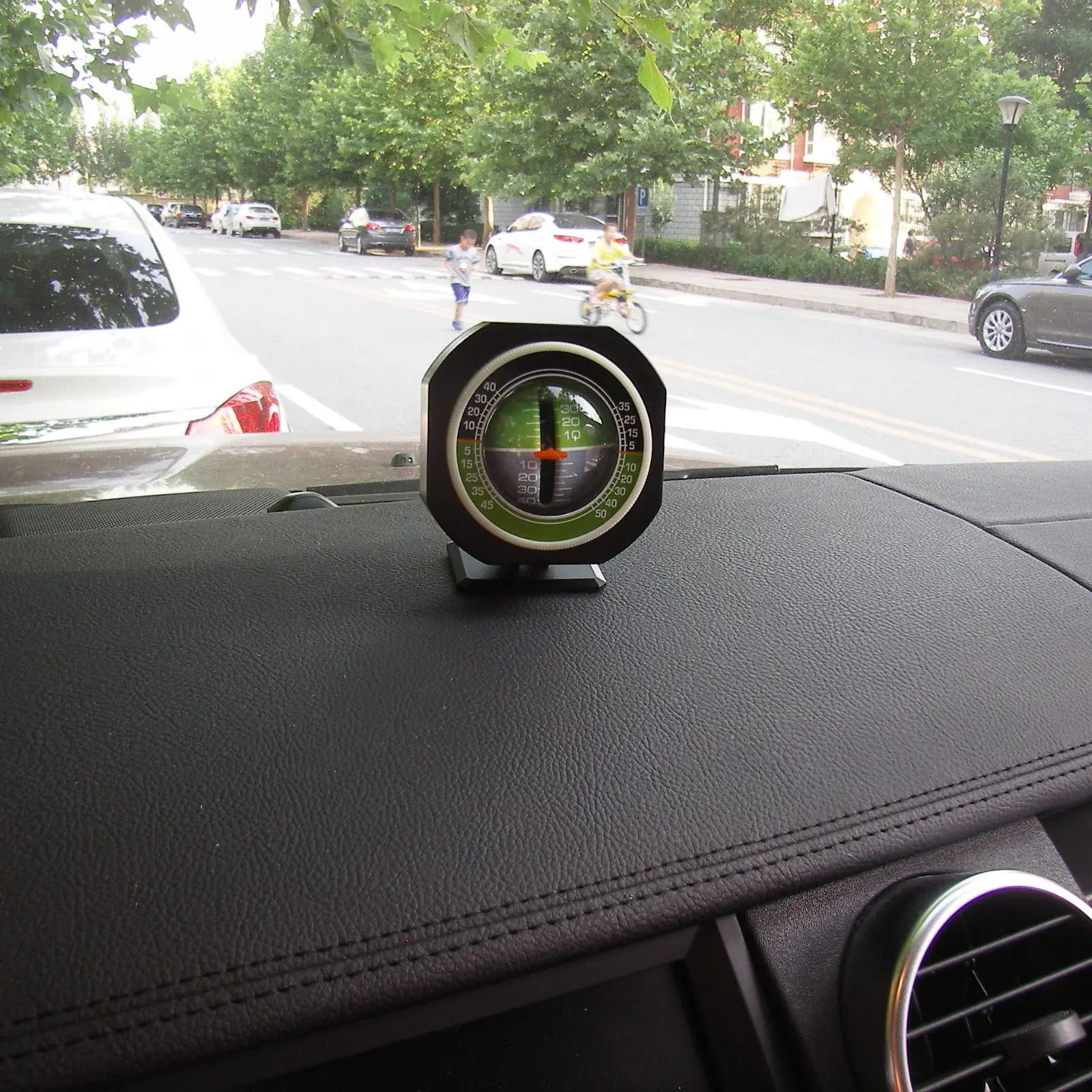 車のトラック角度傾斜インジケーターレベル安全勾配バランサー傾 - Analog Meter Gauge のレビューと価格