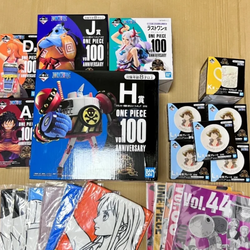 

Оригинальная коллекционная фигурка Bandai Anime One Piece Ichiban Kuji Wt100 Memorial Vol.100 Anniversary: Луффи, Зоро, Санджи, Робин, Нами