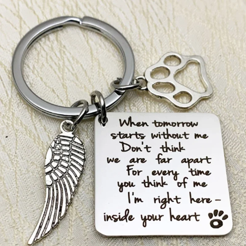 1pcs Pet Keepsake Gift When Tomorrow Starts Without Me