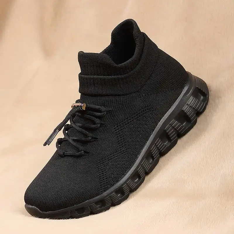 

Бархатные женские прогулочные туфли с защитой от холода, ботинки на высоком каблуке 44, женские туфли на каблуке европейского стандарта, кроссовки, спортивные тренировочные ссылки Vip