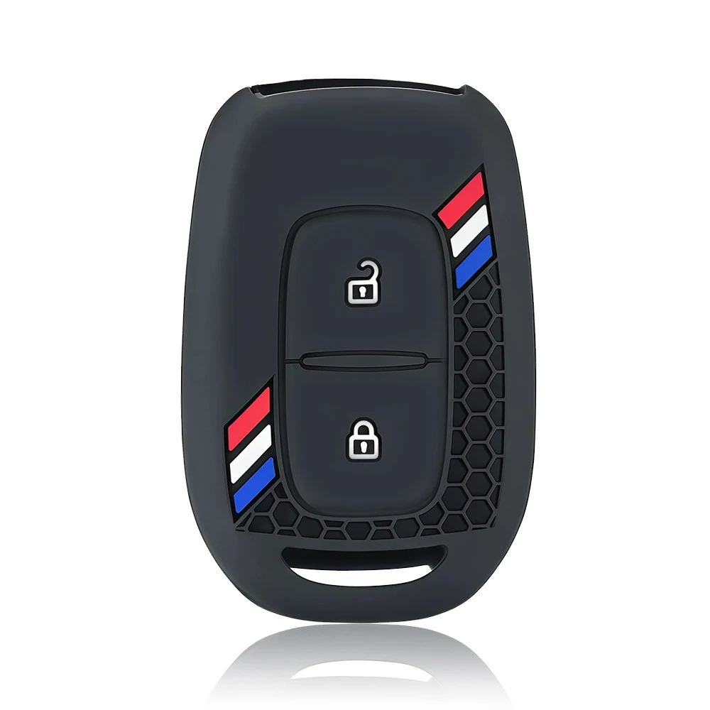 Silicone Car Key Cover Key Case Accessories For Dacia Lodgy Spring Duster Sandero Stepway Logan For Renault Dokker Scenic Master