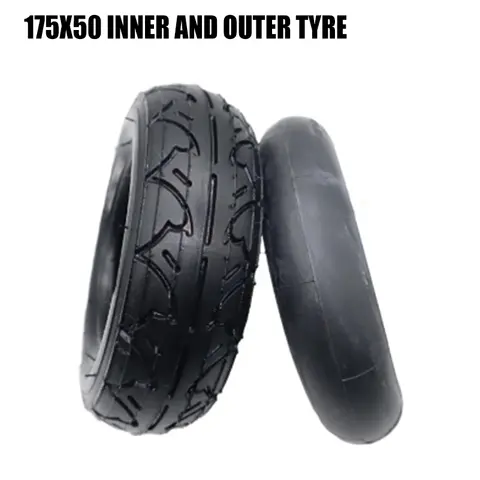 High Quality 175x50 Electric Scooter Tire Fits 7 Inch Wheelchair Stroller  Replacement