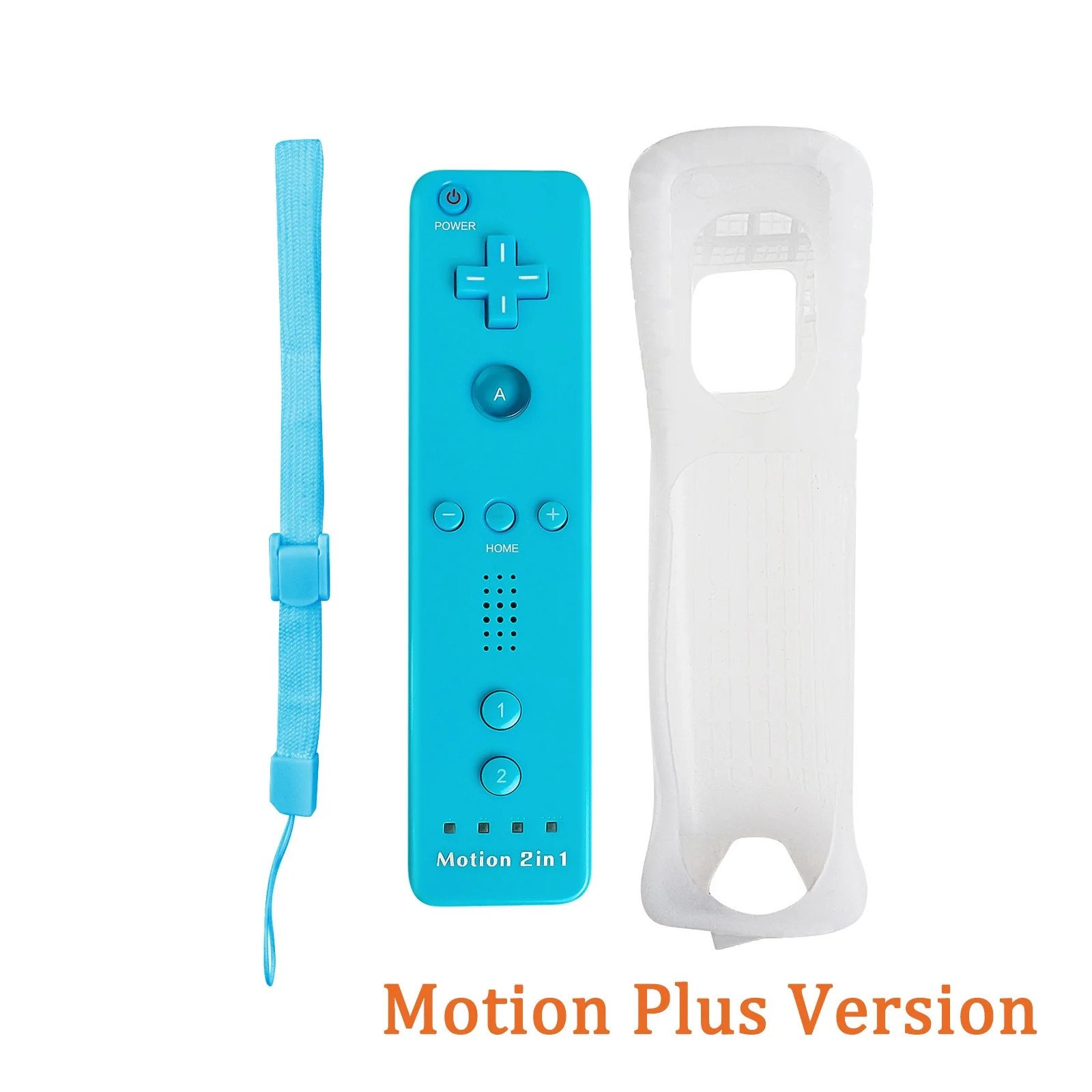 Optionele Motion Plus-afstandsbediening voor Wii-afstandsbediening Gamepad met Nunchuck-controller voor Nintendo Wii-gamesbediening
