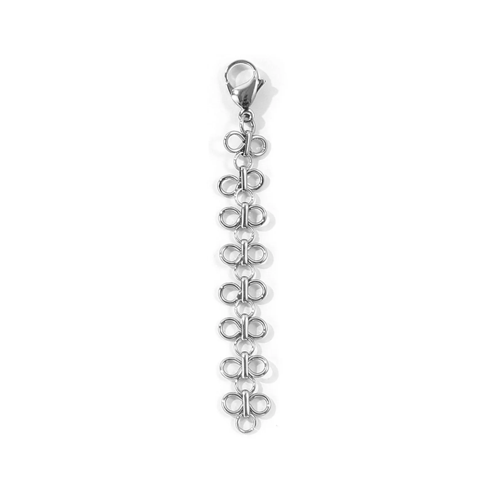 2 Stück 304 Edelstahl Strand-Bikini-Riemen-Clips Anhänger Schmuckherstellung Vergoldete Gliederkette Schmuck Großhandel – Detail 8