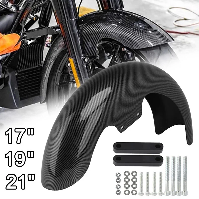 Przedni błotnik motocykla czarny błyszczący błotnik pokrywa dla Harley Touring Road King Electra Glide Street Road King Glide Ultra