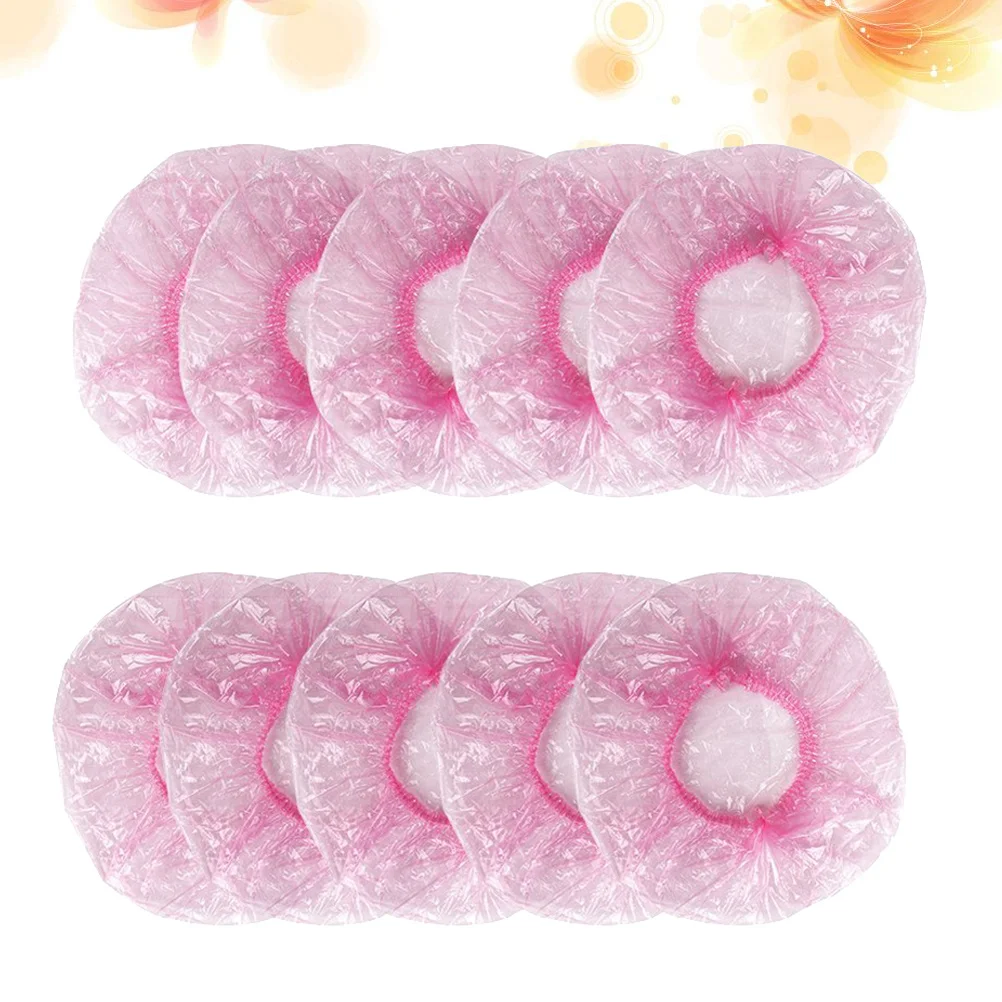 

300pcs Disposable Shower Cap Thickened Bathing Caps For Women Men One Size Elastic Soft Foldable Lightweight Travel Spa Home