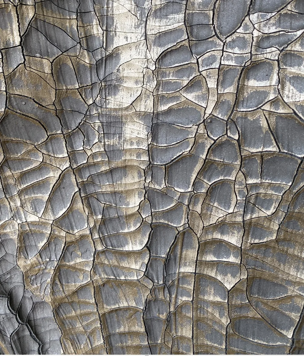 Dark Heavy Metal Crack Design Shorts Men RO Style Thick Coating Waste Soil Heavy Industry Pentagram Fashion Pants