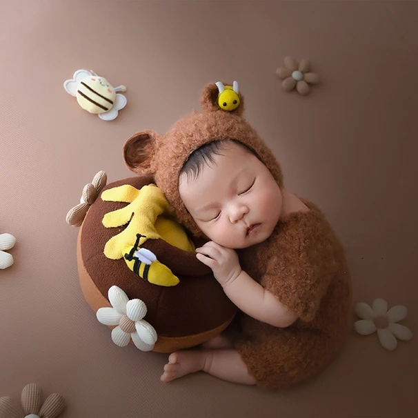 Accesorios de fotografía recién nacido para bebé, dinosaurio posado creativo, traje de animales bonitos, accesorios de sesión de fotos en estudio, accesorios para sesión de fotos