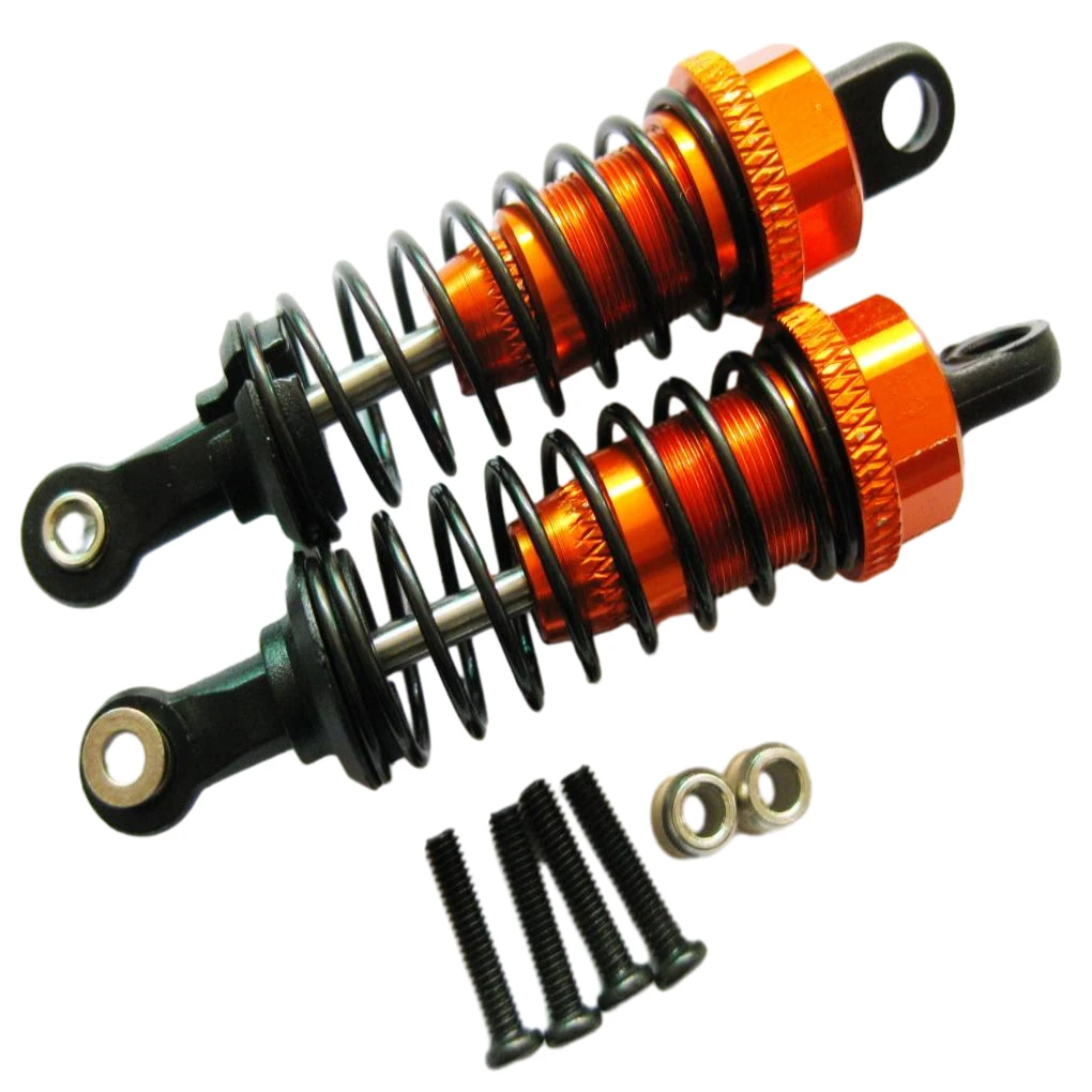 

RCGOFOLLOW Aluminum Alloy Front Rear Shock Absorber For 1/18 HIMOTO E18XB E18XBL E18DB E18DBL E18MT E18OR E18ORL Purple