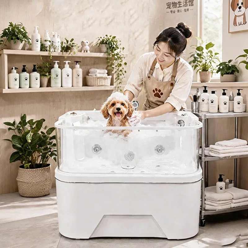 Bathtub cat bathtub dog bath spa tank pet bath machine pet bathtub