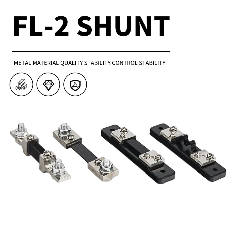 Shunt FL-2 75mV 20A50A100A150A200A DC Ammeter with External Shunt Resistors Excellent Quality Long Service Life