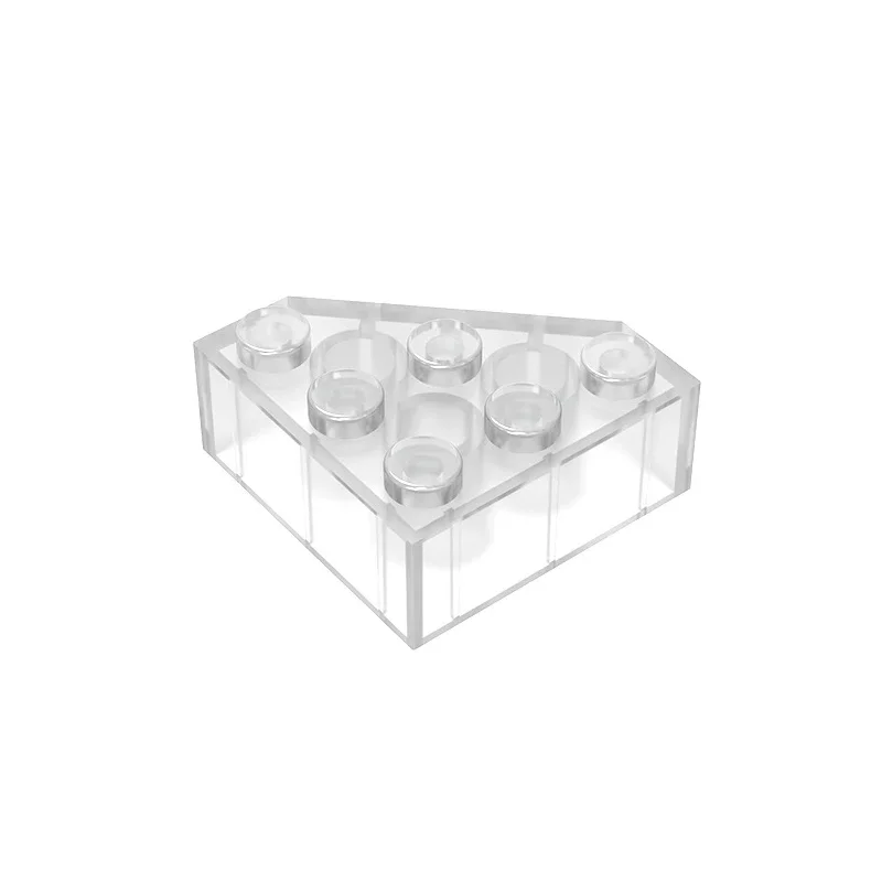 Gobricks GDS-600 Crcles/iAngles Brick3x3 웨지 브릭 컷 코너 브릭 레고 30505 빌딩 블록 기술과 호환 가능