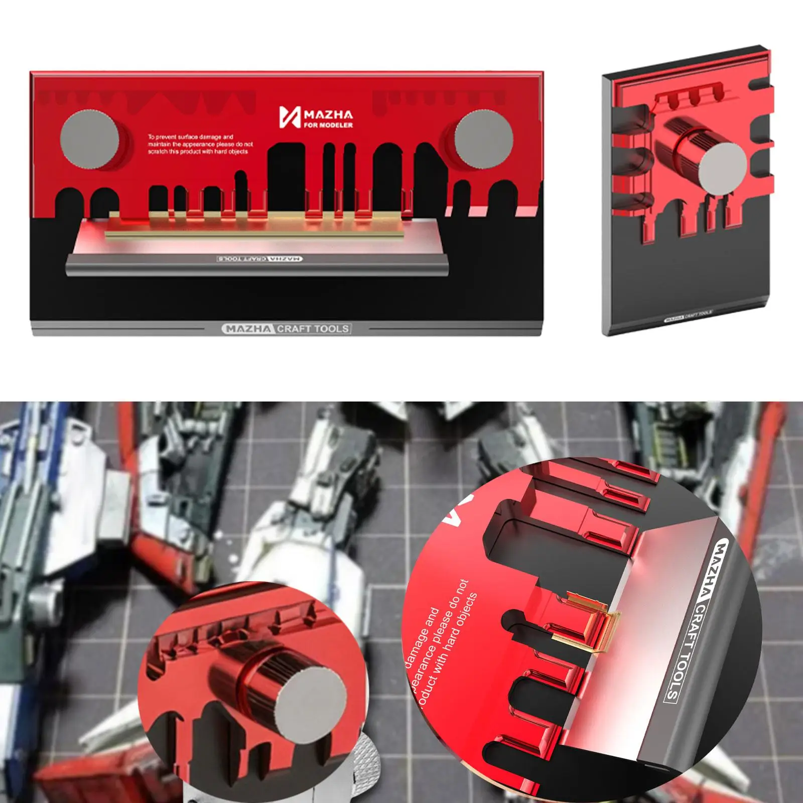 

Photo Etched Parts Bender Vise Professional for Etching Sheets for Enthusiasts Metal for Aircraft Car Models DIY Hobby Craft