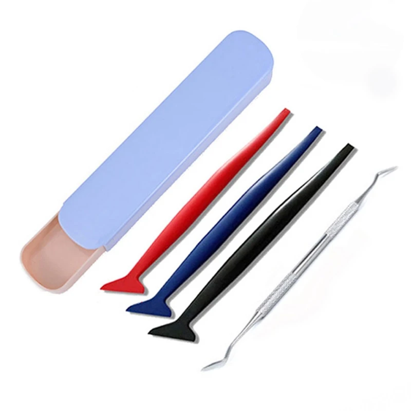 5Pcs Window Tinting Tools Car Tint Film Vinyl Wrap Scraper Squeegee Cutter