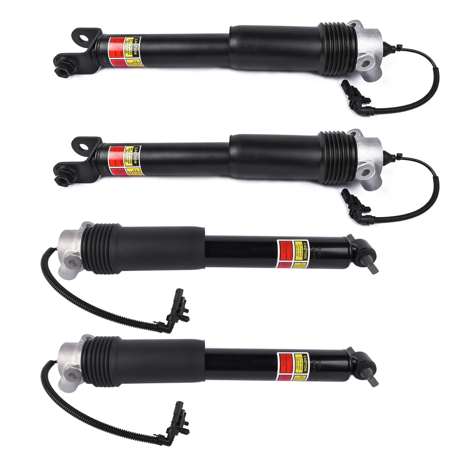 AP02 Set of 4 Front Rear Shock Absorbers with Electric For Chevy C7 Corvette 2014-2019 6.2L V8 GAS 84235048 84235051