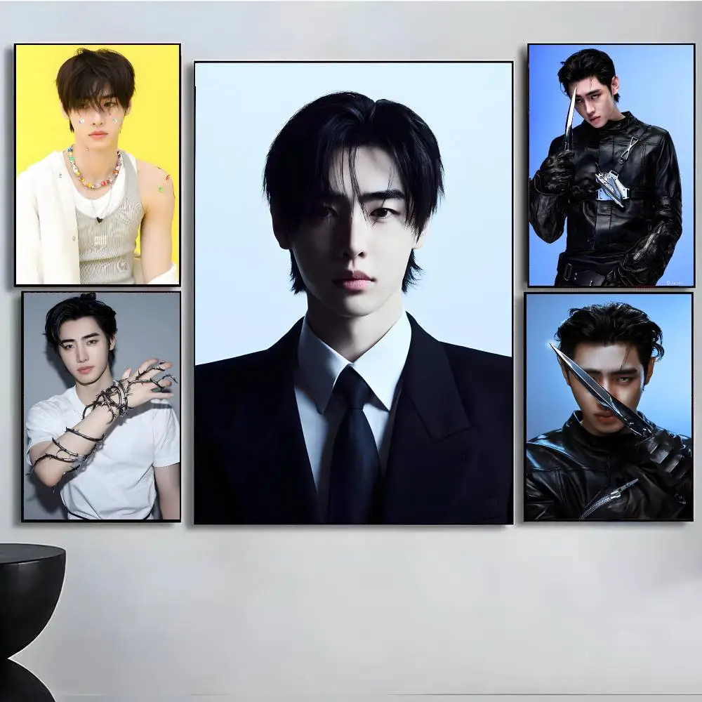 Korean Male Group S-Sunghoon Poster High Quality Wall Art For Home Office Bedroom Living Room Hallway Bar Perfect Gift Idea
