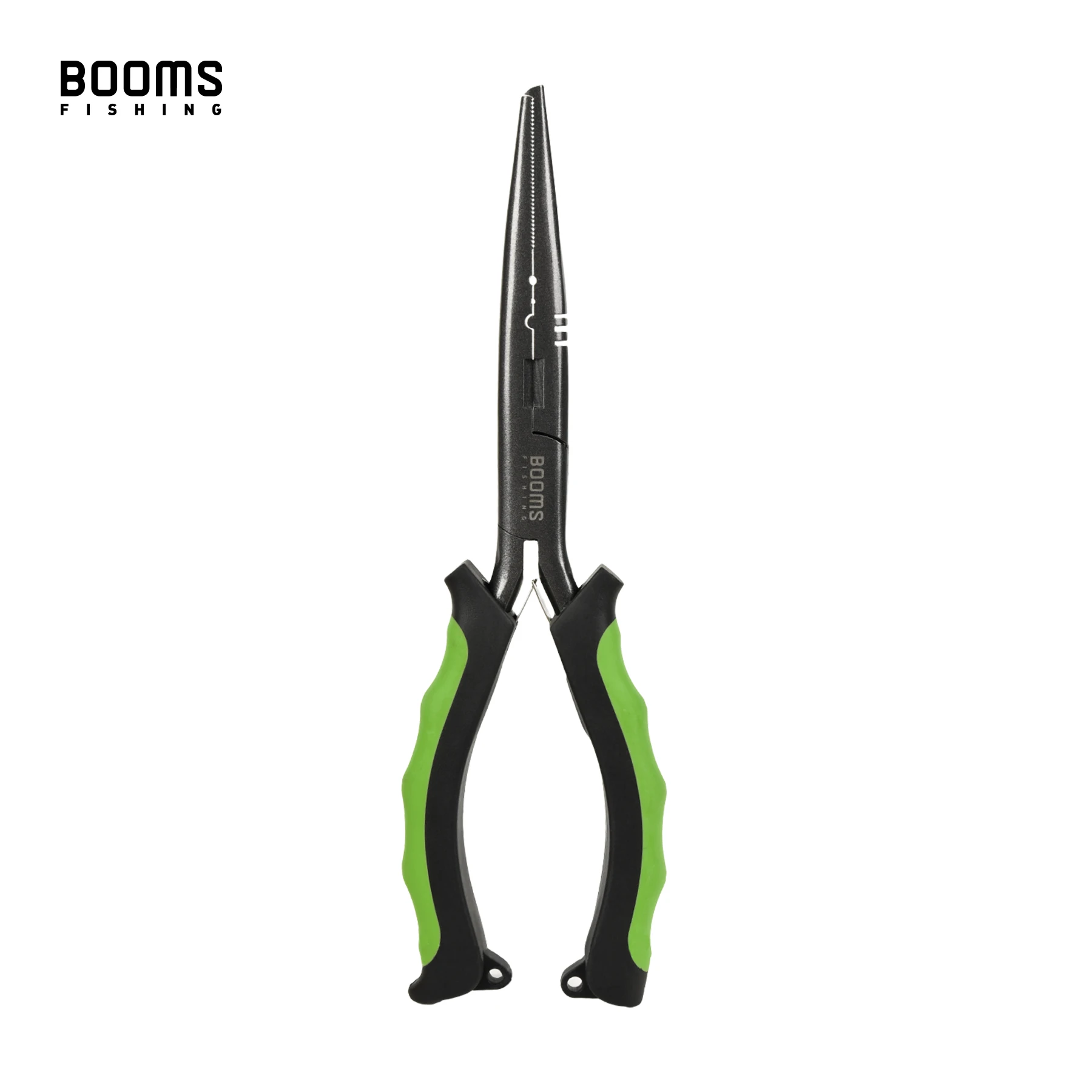 

Booms Fishing F03 8.9inch Fishing Pliers Nose Hook Remover Tool Stainless Steel Line Cutter Scissors Fishing Tool Tongs