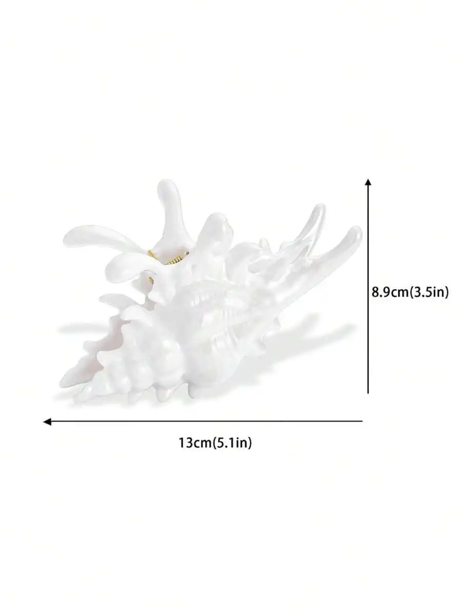 

Womens Large Shell Hair Claw Clip Fashion Beach Ocean Style Hair Accessory