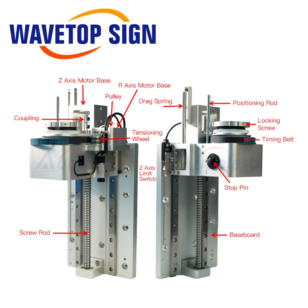 SignkoRay CNC Vibrating Knife Lengthen Knife Seat Lift 150mm 210mm 250mm Limit Switch NPN NO For CNC Vibrating Knife Cutting